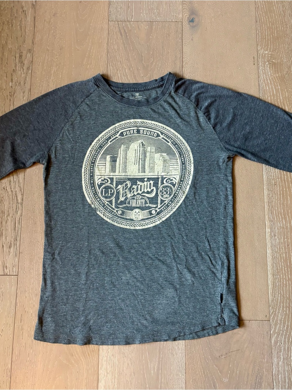 Vintage 3/4 baseball tee from Cotton On, size S